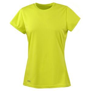 Spiro Womens/Ladies Performance Quick Dry T-Shirt / Lime